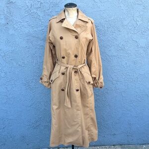 Vintage Calvin Klein Trench Coat Size 4 Classicore Fall Has Some Marks